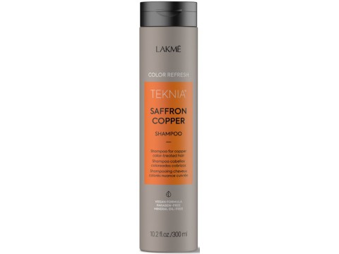 Lakme vario spalvą paryškinantis šampūnas Teknia Saffron Copper Shampoo 300ml